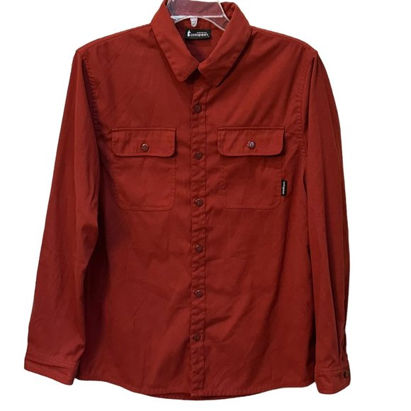 cotopaxi Other - Cotopaxi Pueblo Flannel‎ Shirt Brick Button Front Outdoors Hiking Size Large